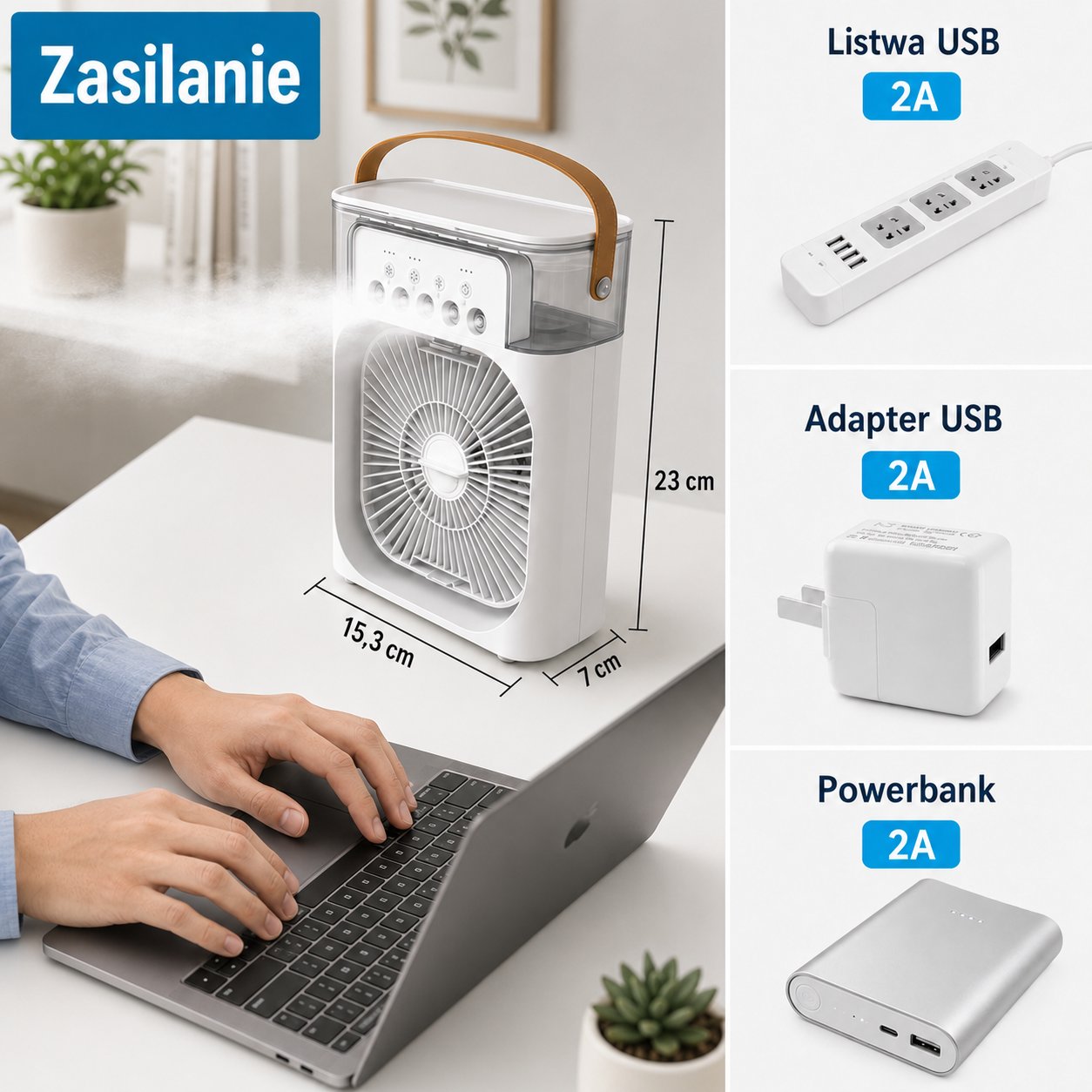 Zasilanie USB - wszechstronność