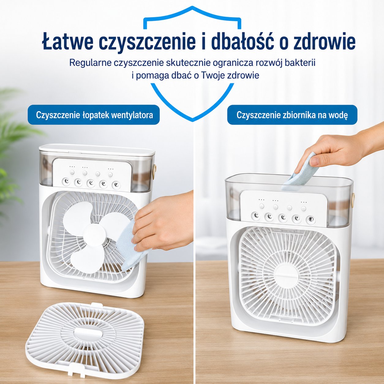 Łatwe czyszczenie i higiena